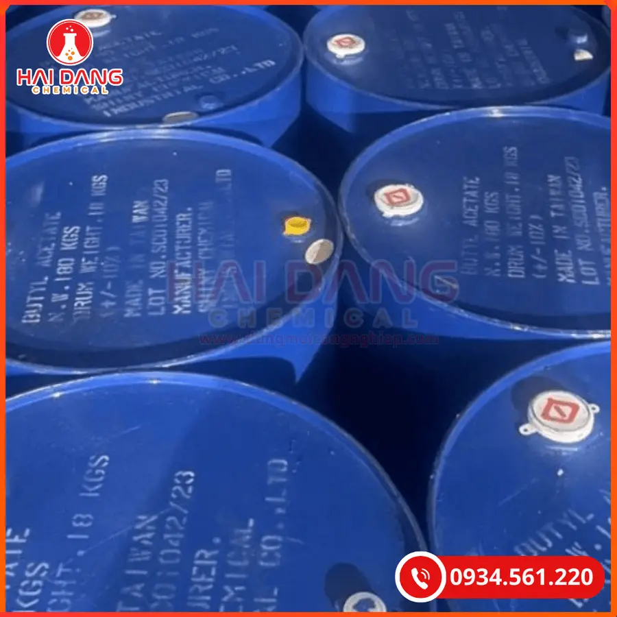 Butyl Acetate Taiwan C6H12O2 – Dung Môi Công Nghiệp