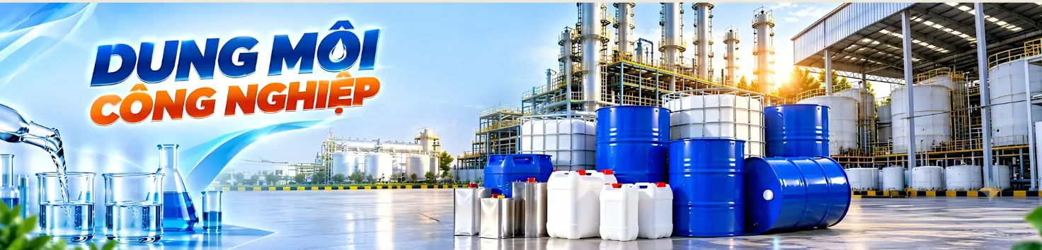 Banner dung môi công nghiệp